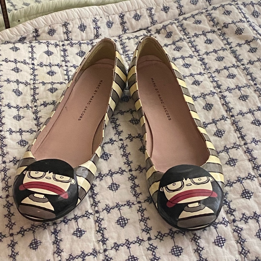Sad Emo Girl flats Marc by Marc Jacobs